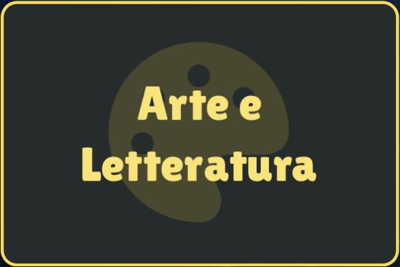 Categoria Arte e Letteratura
