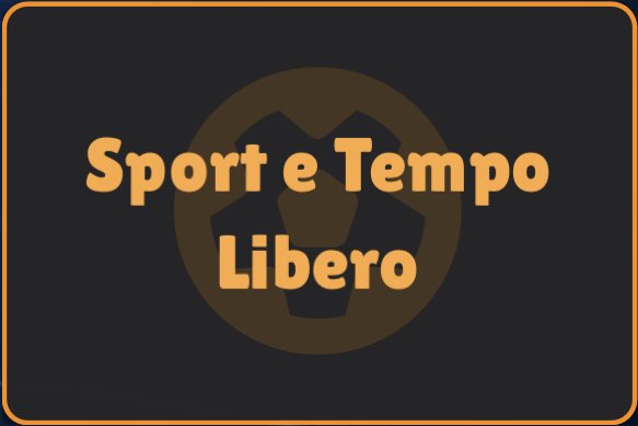 Categoria Sport e Tempo Libero